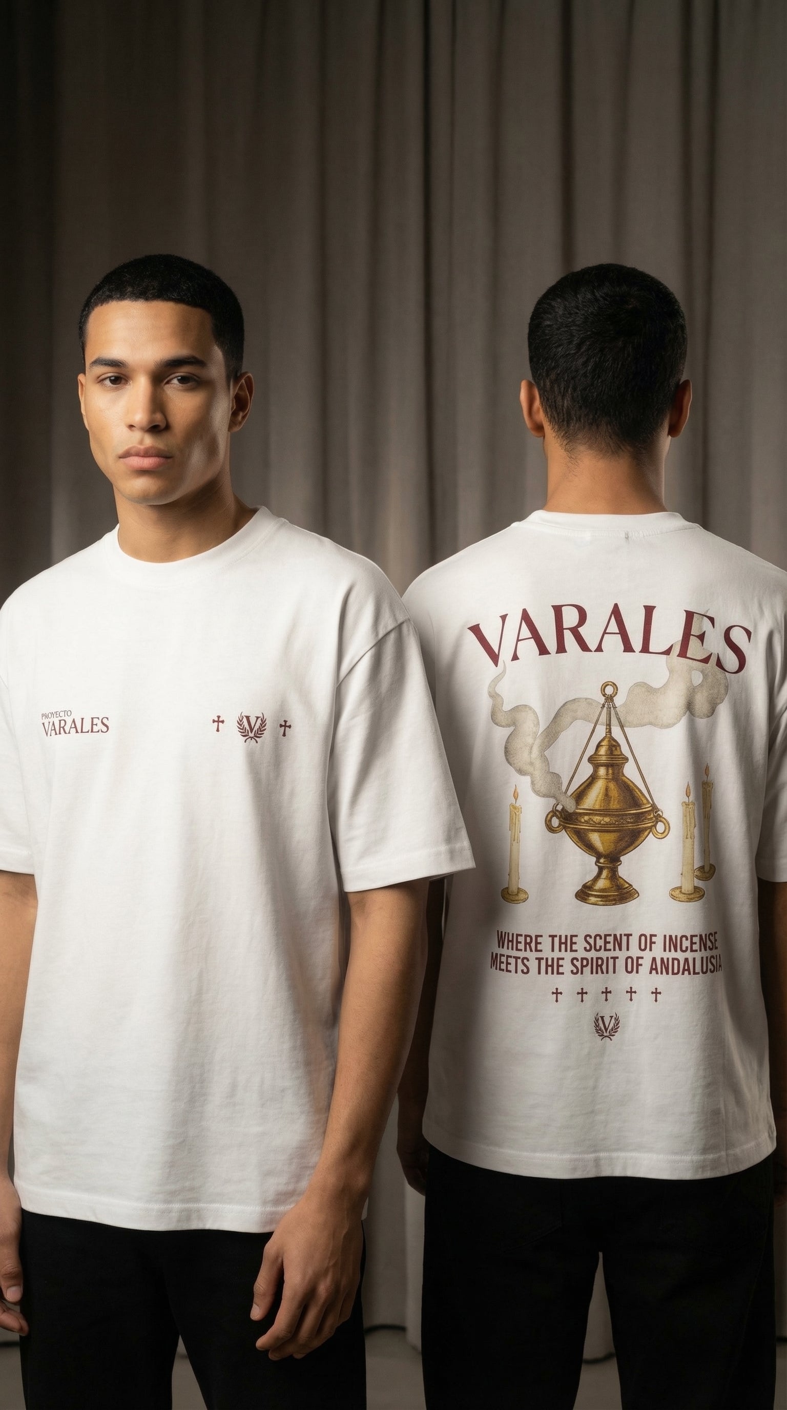 Camiseta Incienso Blanca